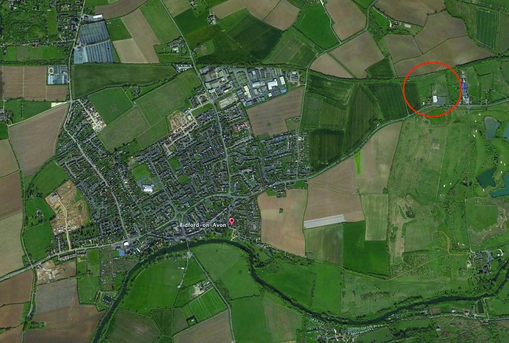 Bidford Fields Site Location